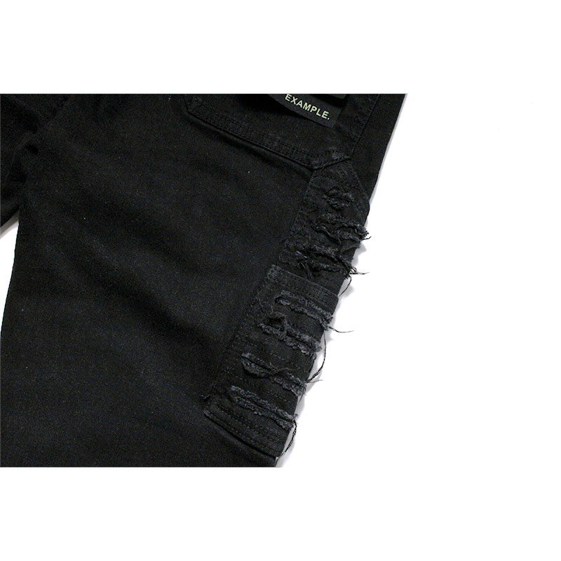 EPTM(エピトミ)/ DISTRESSED CARPENTER FLARE PANTS -BLACK-