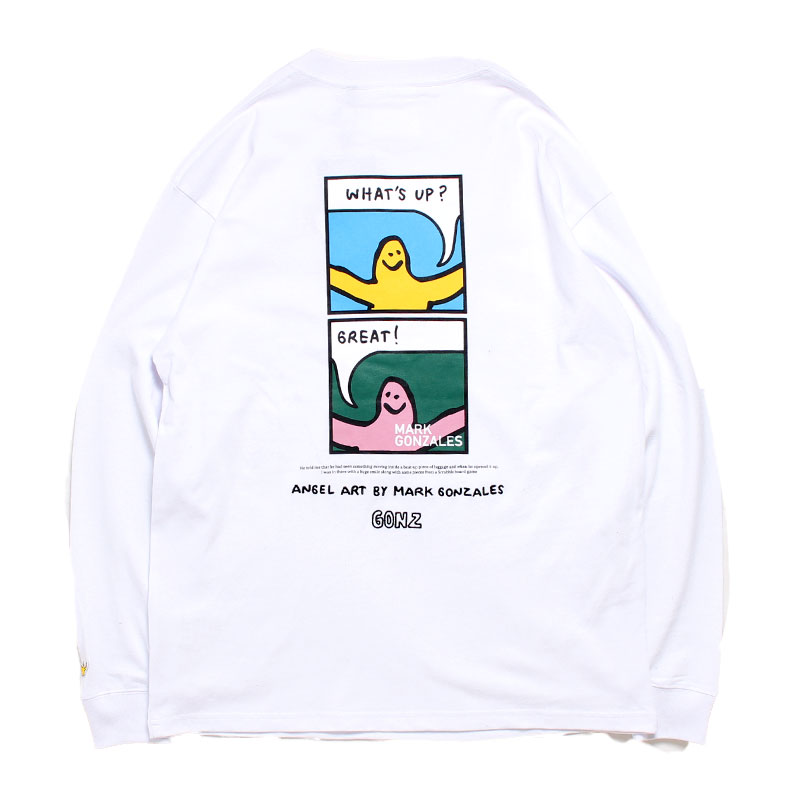 What it isNt ART BY MARK GONZALES(ワットイットイズントアートバイマークゴンザレス)/ L/S SHIRT -4.COLOR-
