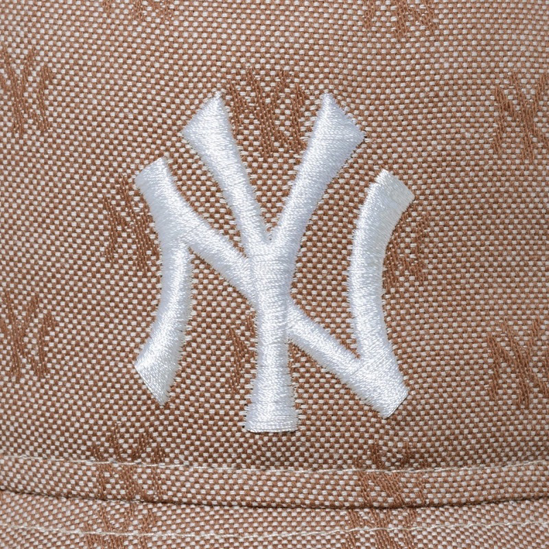 MLB JACQUARD BUCKET-01 ニューヨーク・ヤンキース -BEIGE-