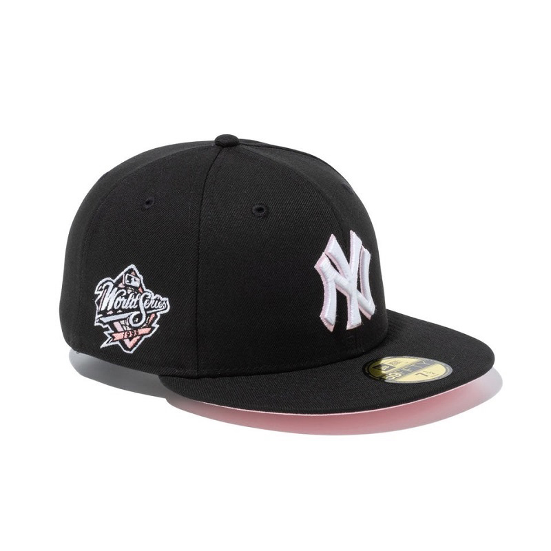 MLB PINK PACK 59FIFTY ニューヨーク・ヤンキース ネイビー ピンクアンダーバイザー -BLACK-