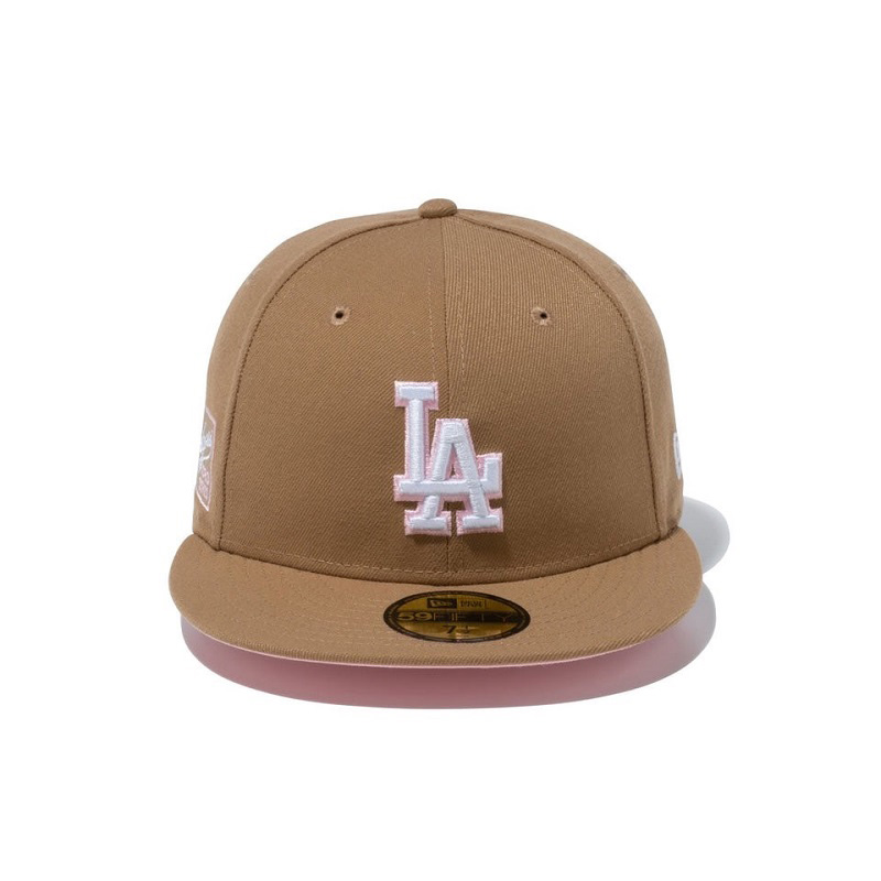 MLB PINK PACK 59FIFTY ロサンゼルス・ドジャース カーキ ピンクアンダーバイザー -KHAKI- WALKIN STORE  WEB SHOP