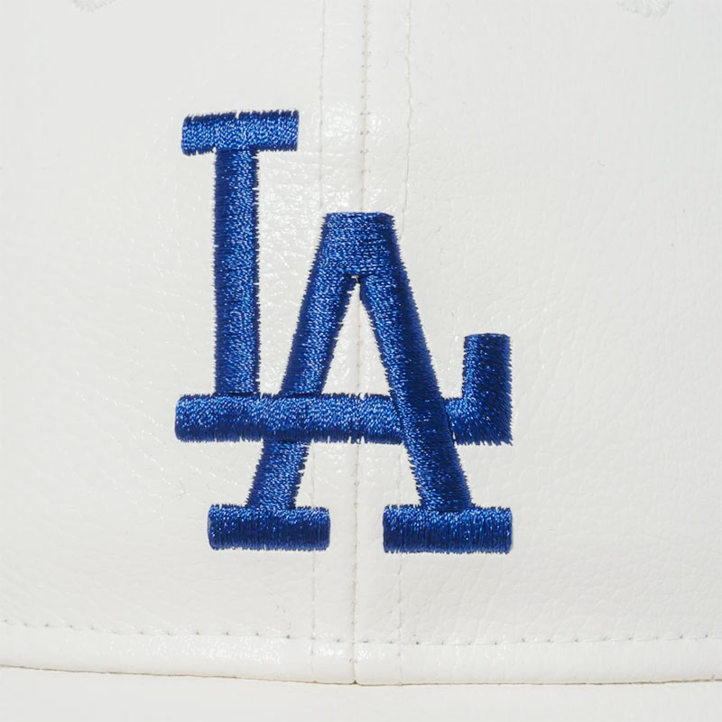 9TWENTY Synthetic Leather LOS ANGELES DODGERS -WHITE-