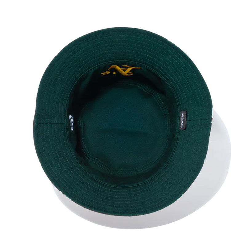 バケット01 MLB Reversible Hat リバーシブル オークランド・アスレチックス ダークグリーン/ウォルナット