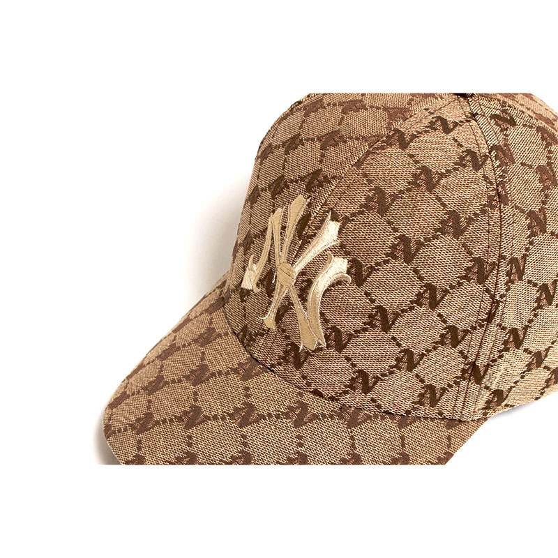 NEW VINTAGE(ニュービンテージ)/ NEW VINTAGE MONOGRAM 6PANEL CAP -BEIGE-