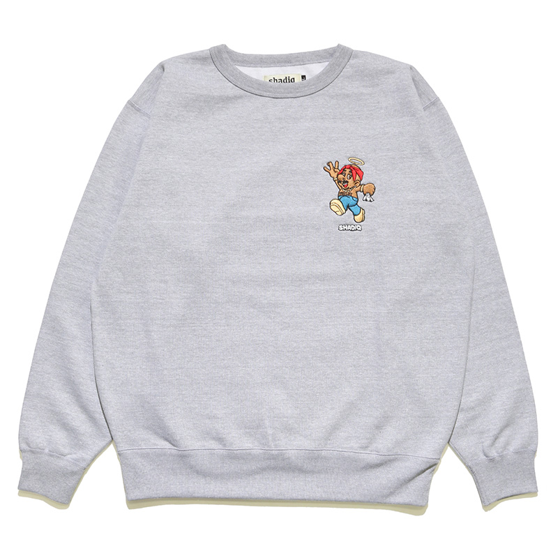 EMBROIDERY OUTLAW JUMPMAN CREWNECK -3.COLOR-