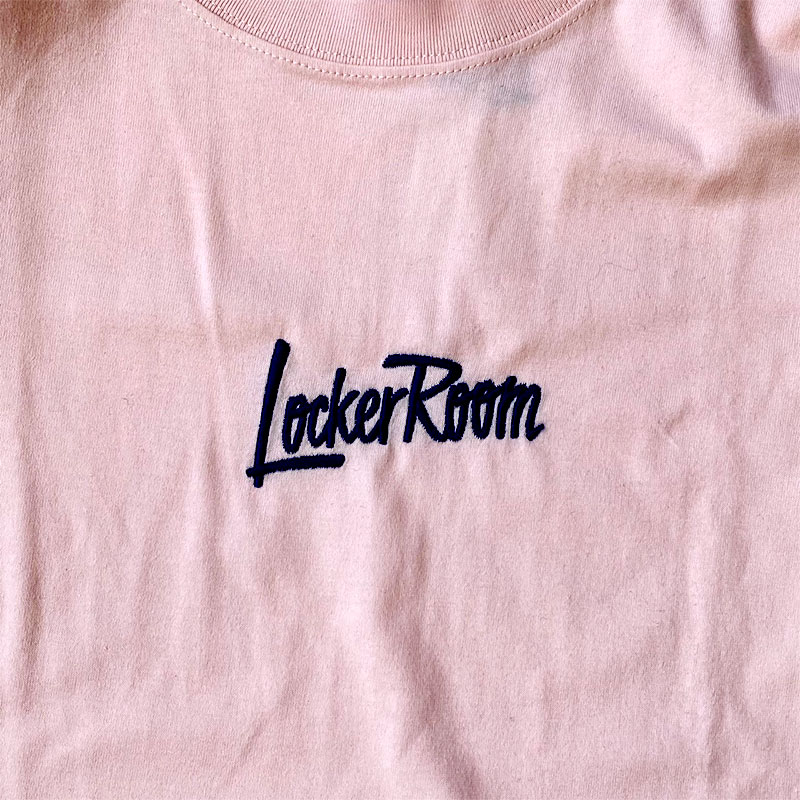 LOCKER ROOM(ロッカールーム)/ SMALL LOGO T-SHIRT -L.PINK-
