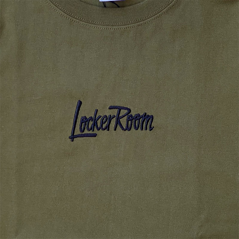 LOCKER ROOM(ロッカールーム)/ SMALL LOGO T-SHIRT -OLIVE-