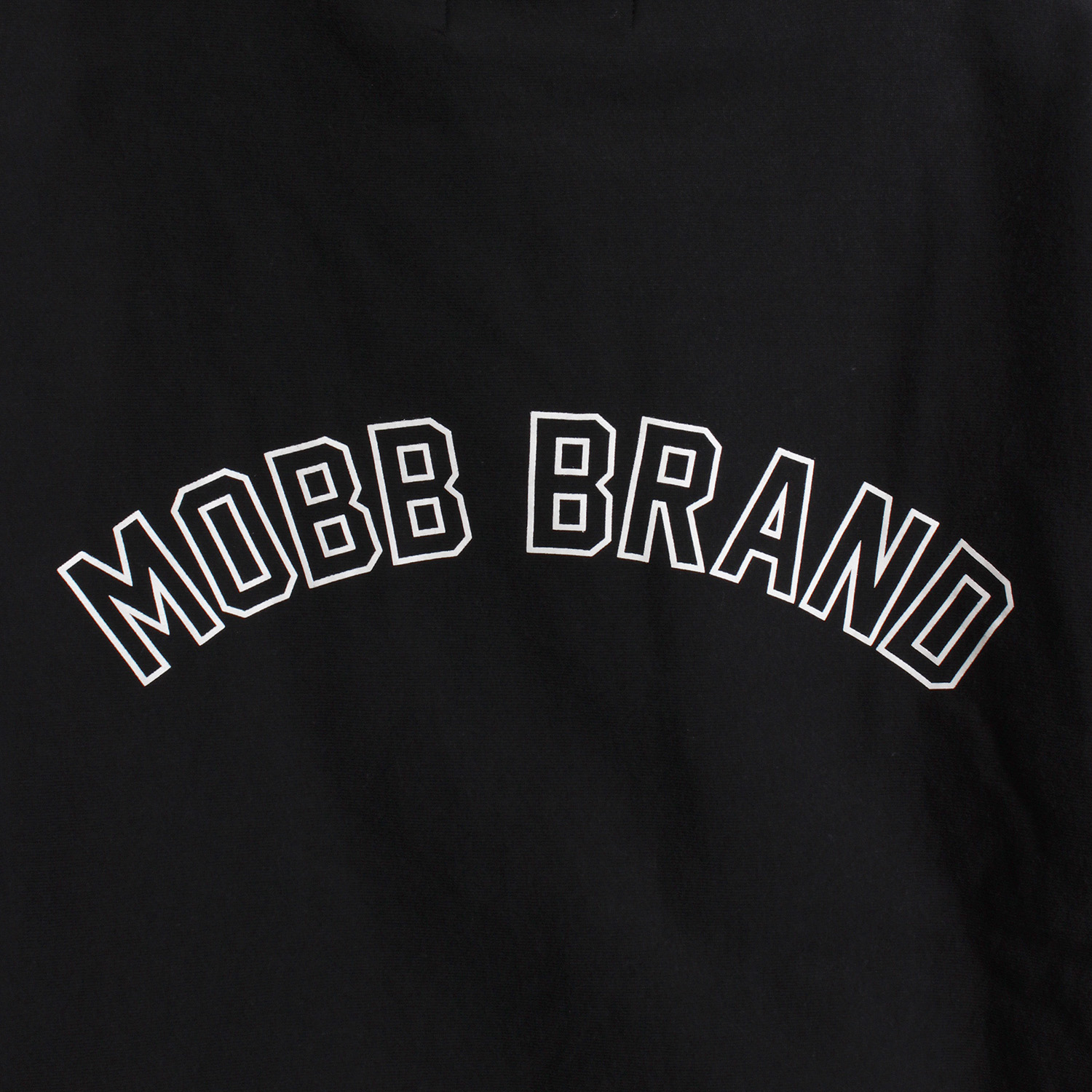 LEAGUE SLEEVE HOODIE -BLACK-