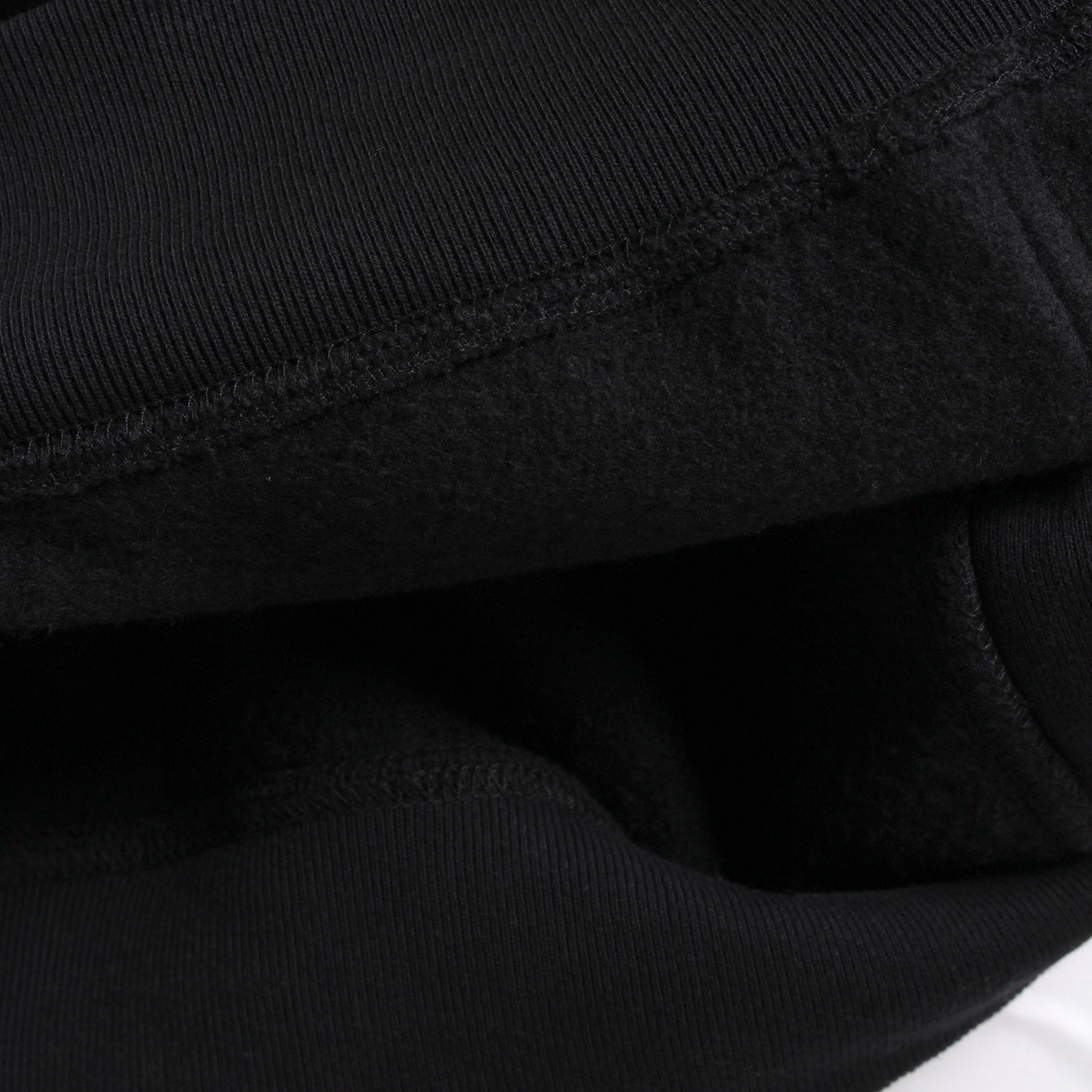 LEAGUE SLEEVE HOODIE -BLACK-