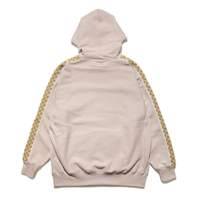 MONOGRAM LINE HOODIE -PINK-