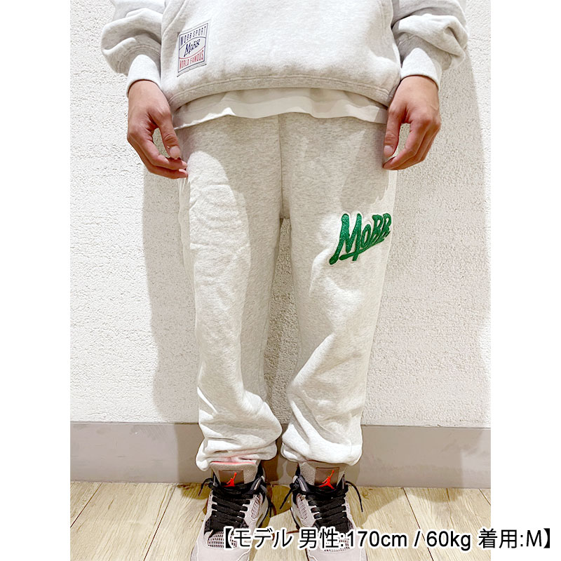 OG WAPPEN SWEAT PANTS -BLACK-