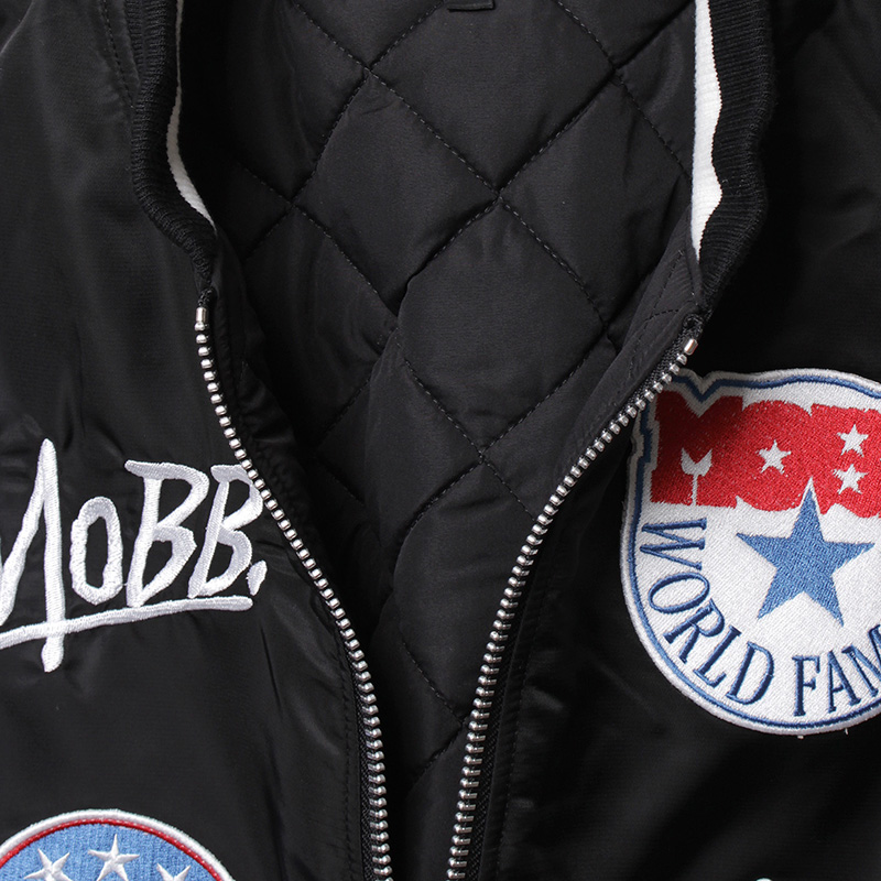 TEAM BOMBER JACKET -BLACK- | WALKIN STORE WEB SHOP