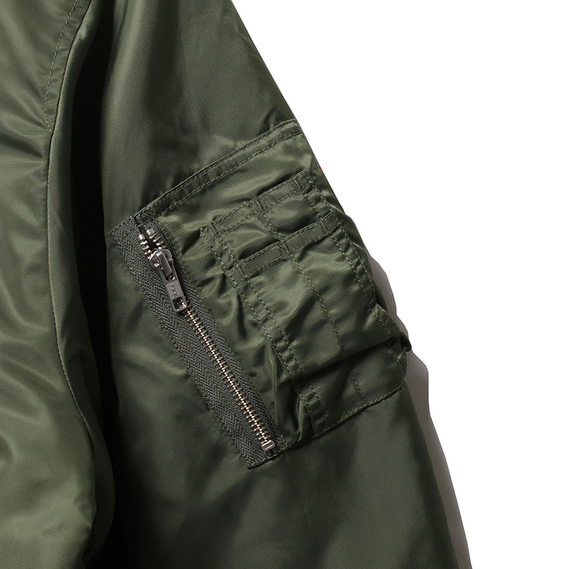 TEAM BOMBER JACKET -OLIVE-