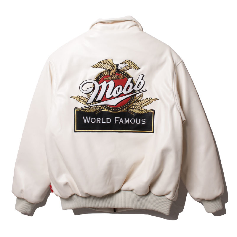 ECO LETHER BREWERY JACKET -WHITE- | WALKIN STORE WEB SHOP