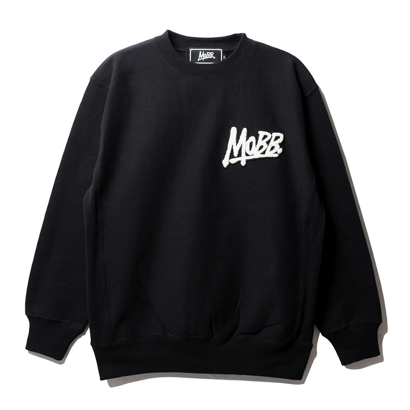 OG WAPPEN CREW SWEAT -BLACK-