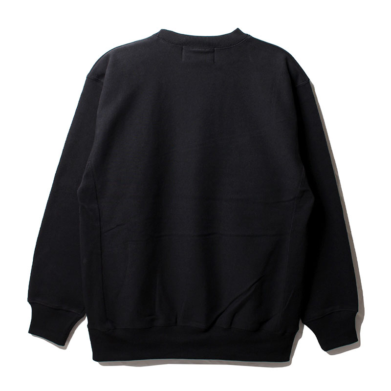 OG WAPPEN CREW SWEAT -BLACK-