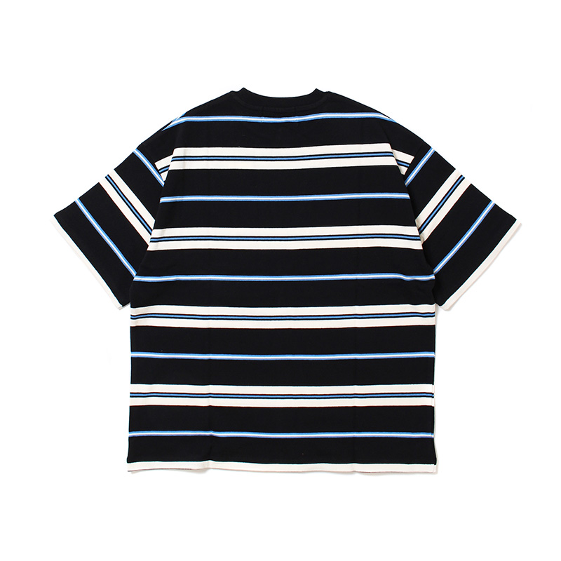 ennoy】S/S Border T-Shirt BLACK × WHITE - Tシャツ/カットソー(半袖 