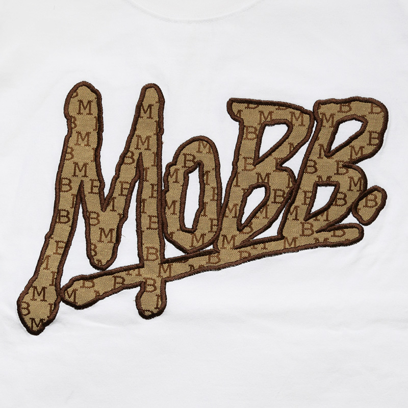 MOBB モブ フィッシングベスト ロゴワッペン ポケット オーバーサイズ