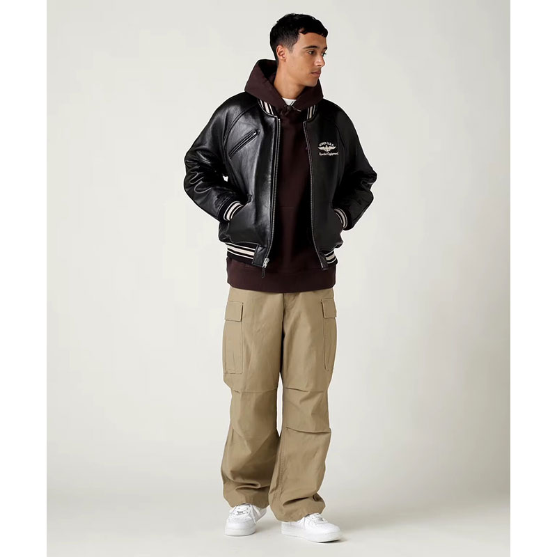 AVIREX（アヴィレックス）/ VARSITY JACKET -BLACK- | WALKIN STORE