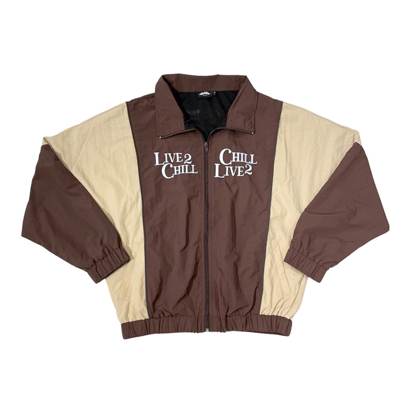 "L2C C2L" NYLON SET UP -BROWN-