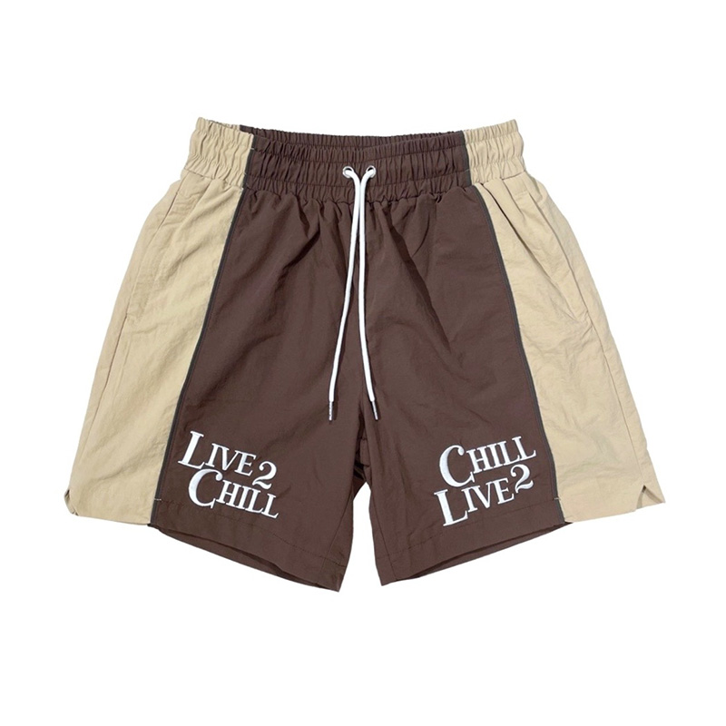 "L2C C2L" NYLON SET UP -BROWN-