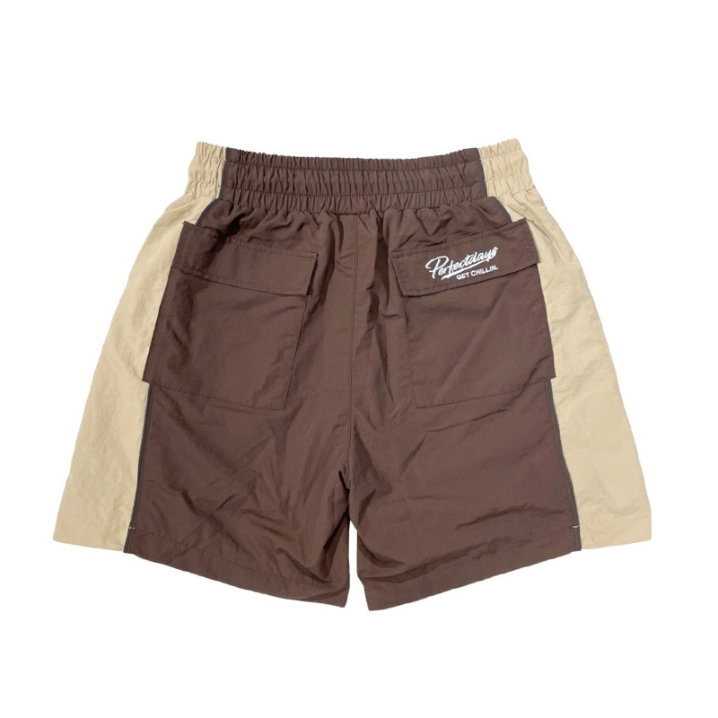 "L2C C2L" NYLON SET UP -BROWN-