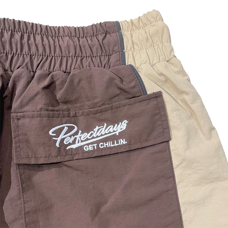 "L2C C2L" NYLON SET UP -BROWN-