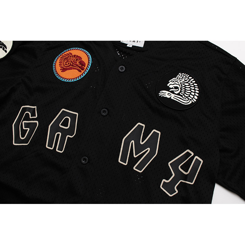 GRIMEY(グライミー)/ THE CLOUT MESH BASEBALL JERSEY -2.COLOR-