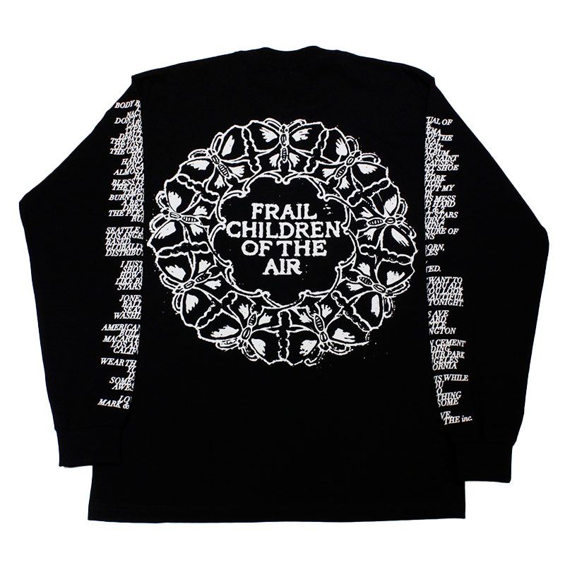 THE inc.(ザ・インク）/ THE FRAGILE LS T-SHIRT -BLACK-