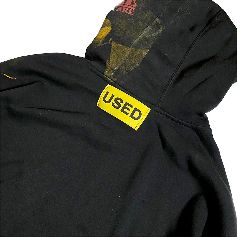 THE inc.(ザ・インク）/ USED HOODIE -BLACK-(F) SIZE:XL