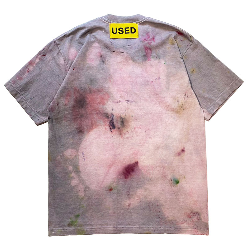 USED SS T-SHIRT -TIEDYE-(D) SIZE:M