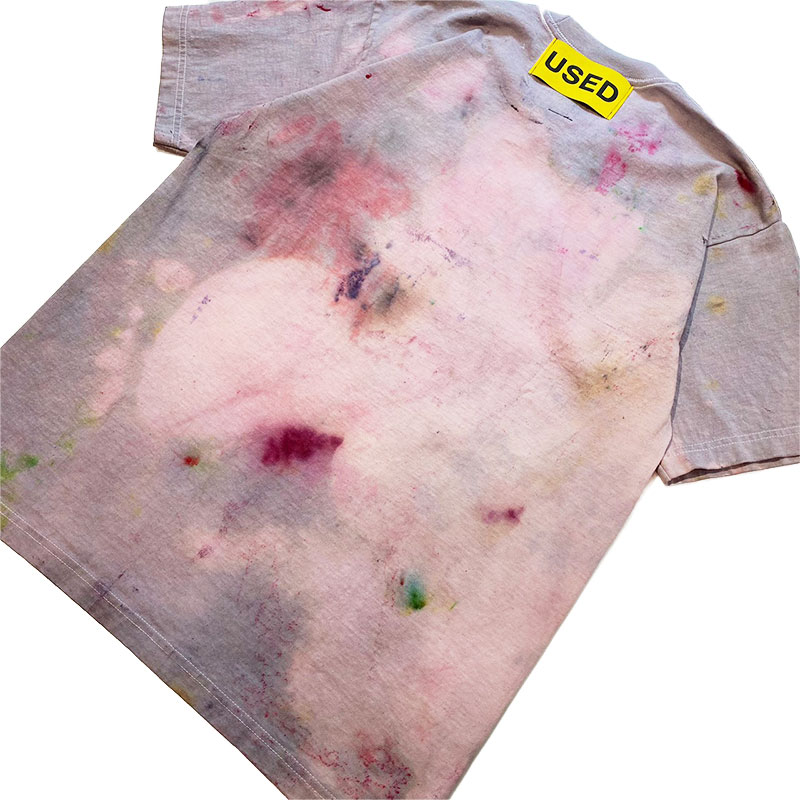 USED SS T-SHIRT -TIEDYE-(D) SIZE:M