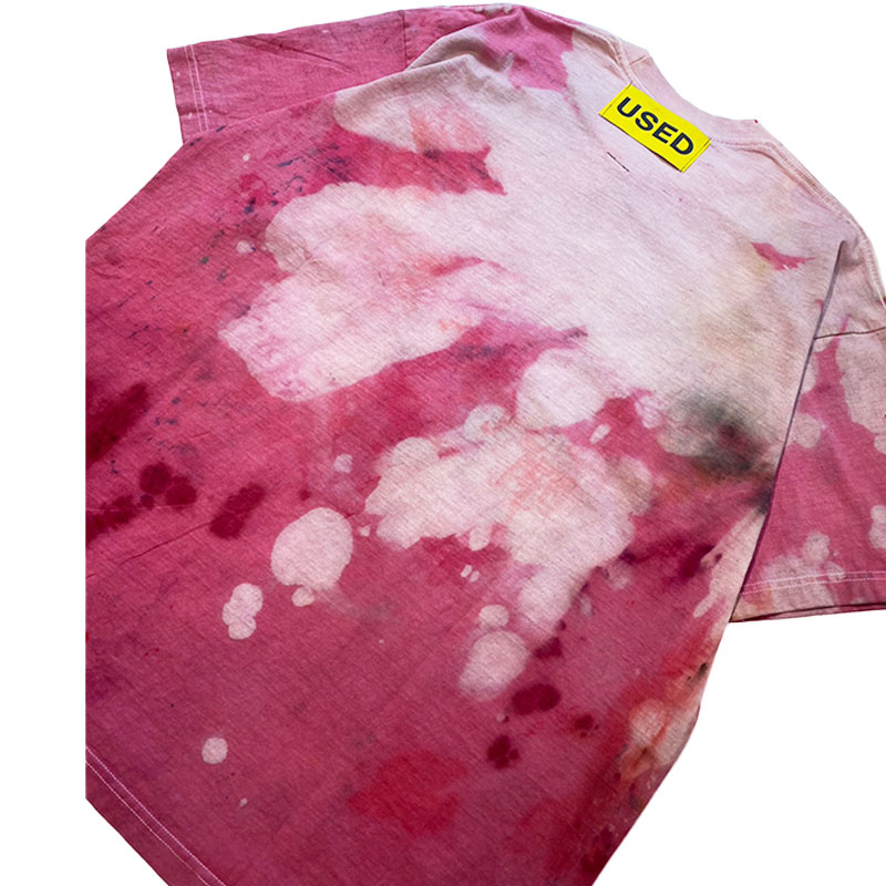USED SS T-SHIRT -TIEDYE-(F) SIZE:XL