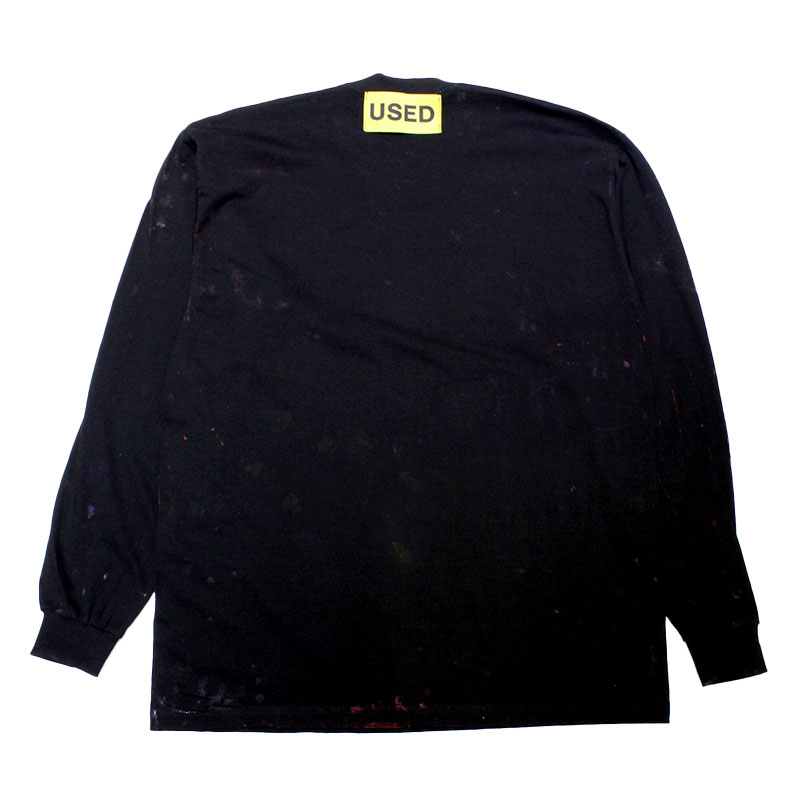 THE inc.(ザ・インク）/ USED LS T-SHIRT -BLACK-(D) SIZE:L