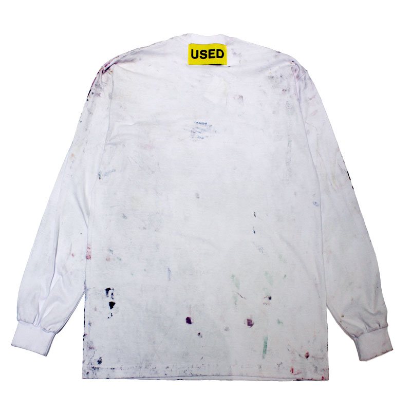 THE inc.(ザ・インク）/ USED LS T-SHIRT -WHITE-(B) SIZE:M