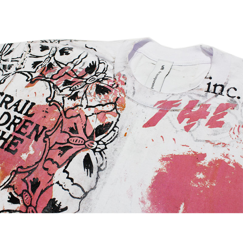 THE inc.(ザ・インク）/ USED LS T-SHIRT -WHITE-(D) SIZE:L