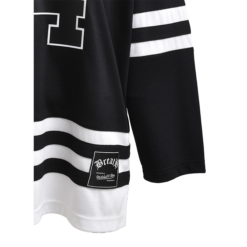 BREATH LOGO HOCKEY JERSEY-BLACK-