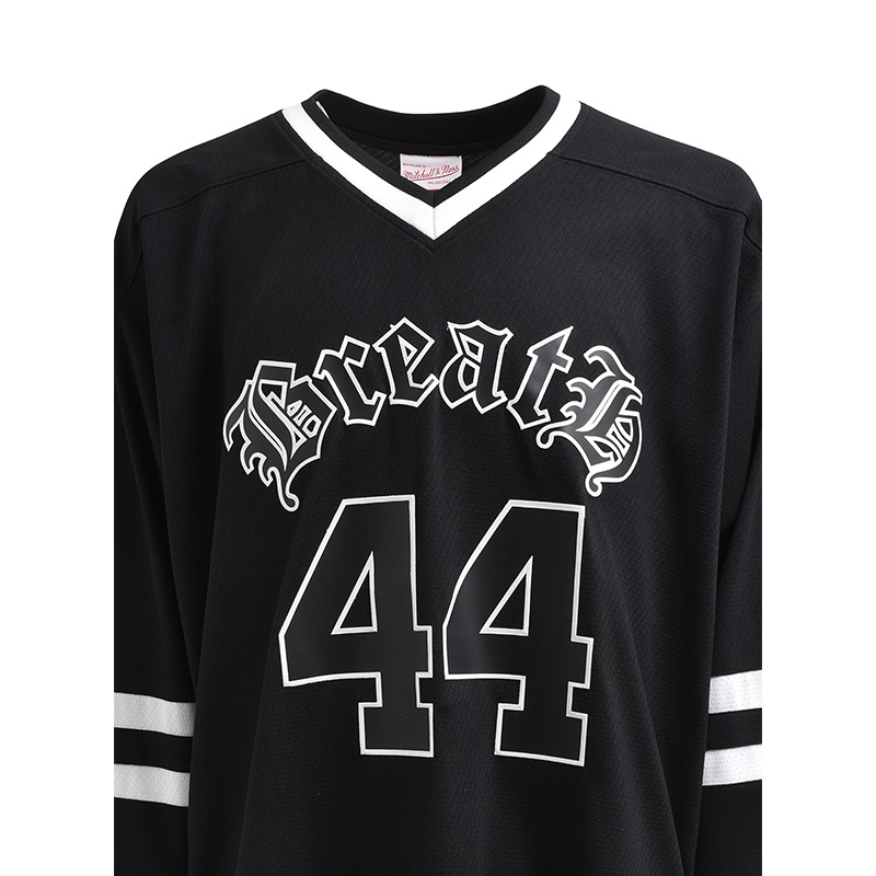 BREATH LOGO HOCKEY JERSEY-BLACK-