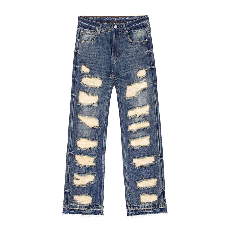 RACER WORLD WIDE（レーサーワールドワイド）/ DISTRESED LACE JEANS 