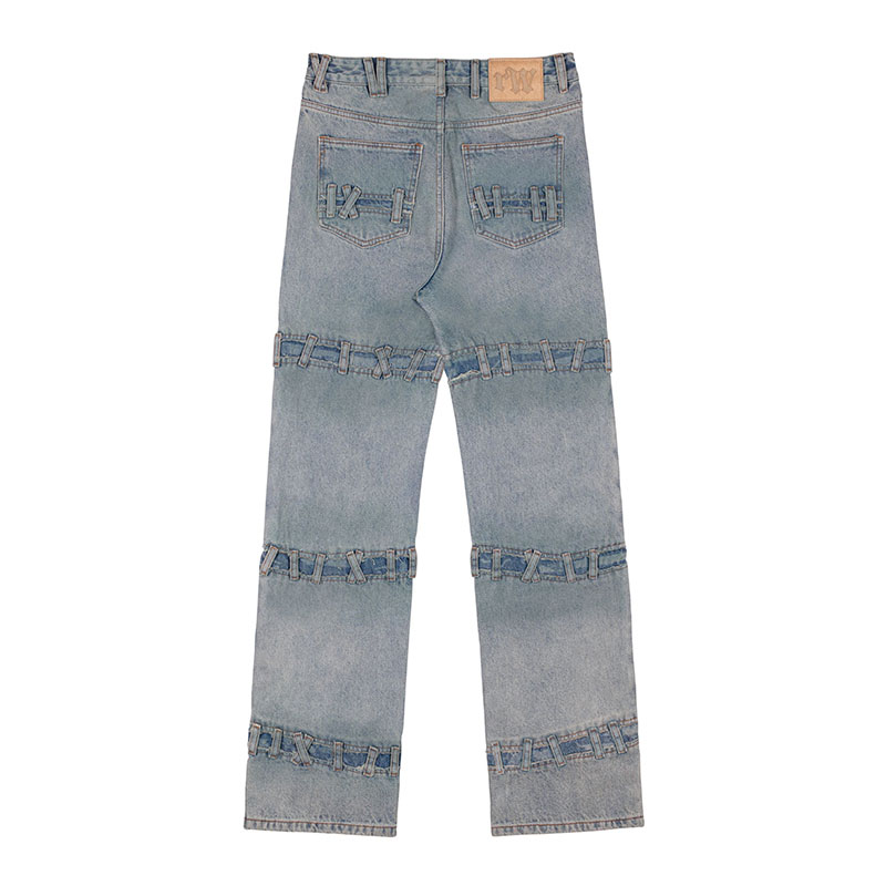 RACER WORLD WIDE（レーサーワールドワイド）/ WASHED LIBERTY JEANS -BLUE-