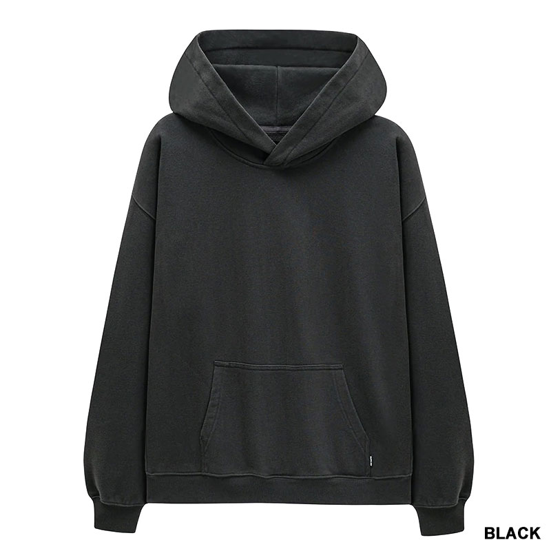 BACK LOGO IRON HOODIE -2.COLOR-