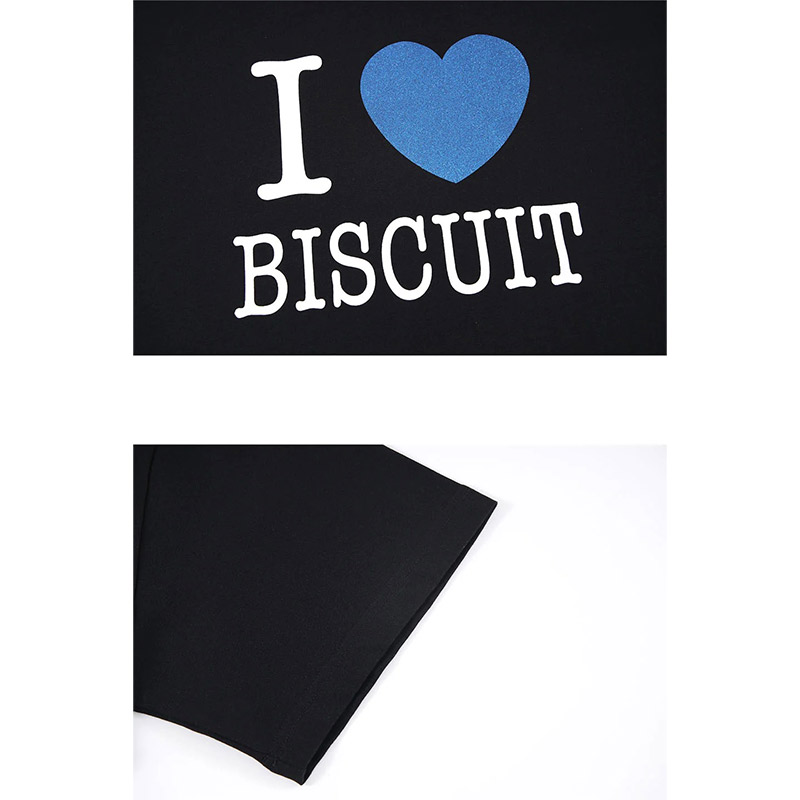 I LOVE BISUCUIT TEE -2.COLOR-