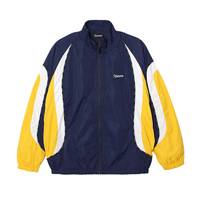 PIPING TRACK JACKET -NAVY-