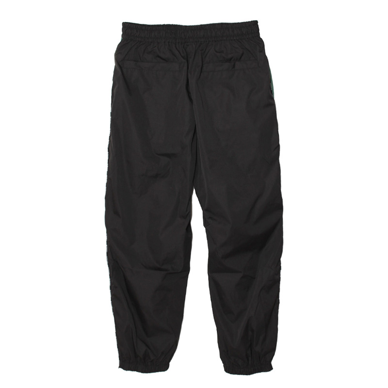 PIPING TRACK PANTS -BLACK-