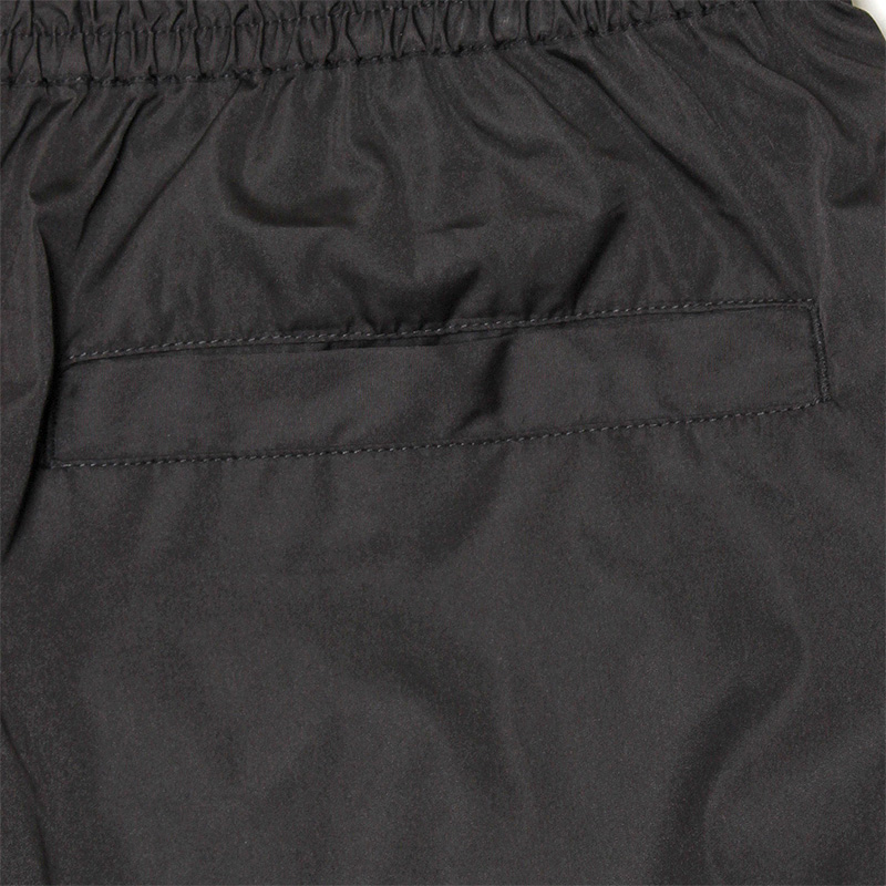 PIPING TRACK PANTS -BLACK-