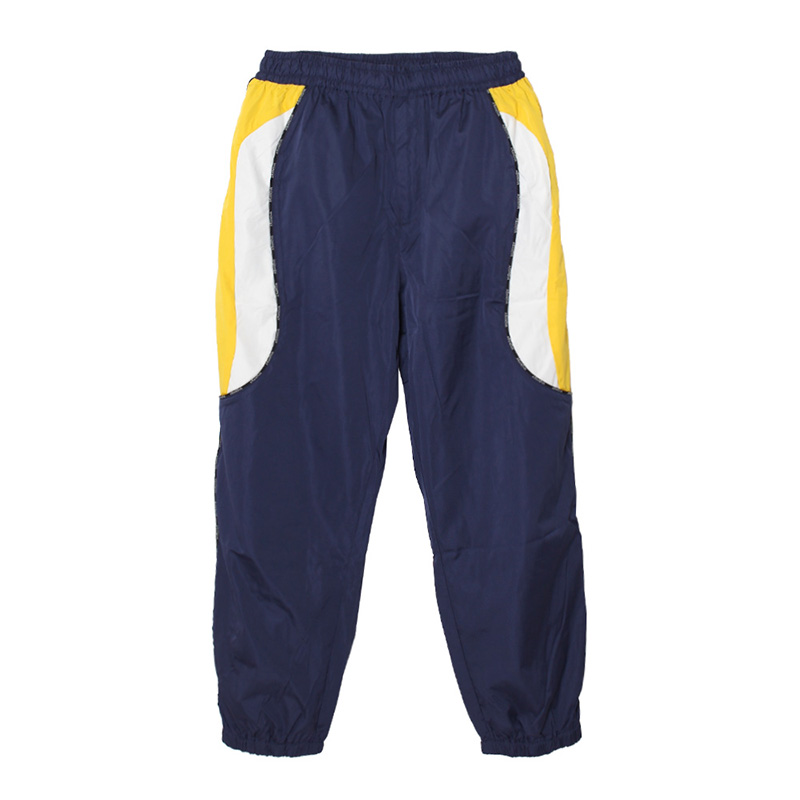 PIPING TRACK PANTS -NAVY-