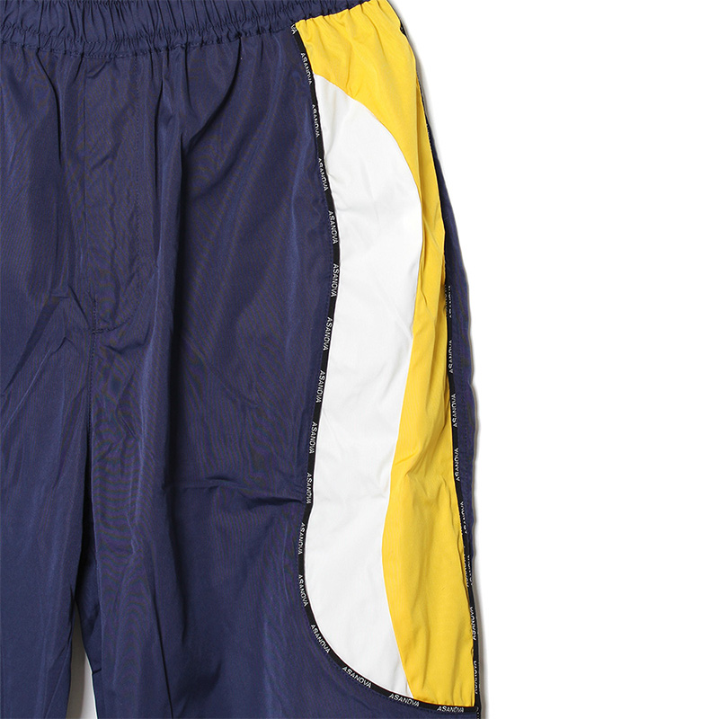 PIPING TRACK PANTS -NAVY-