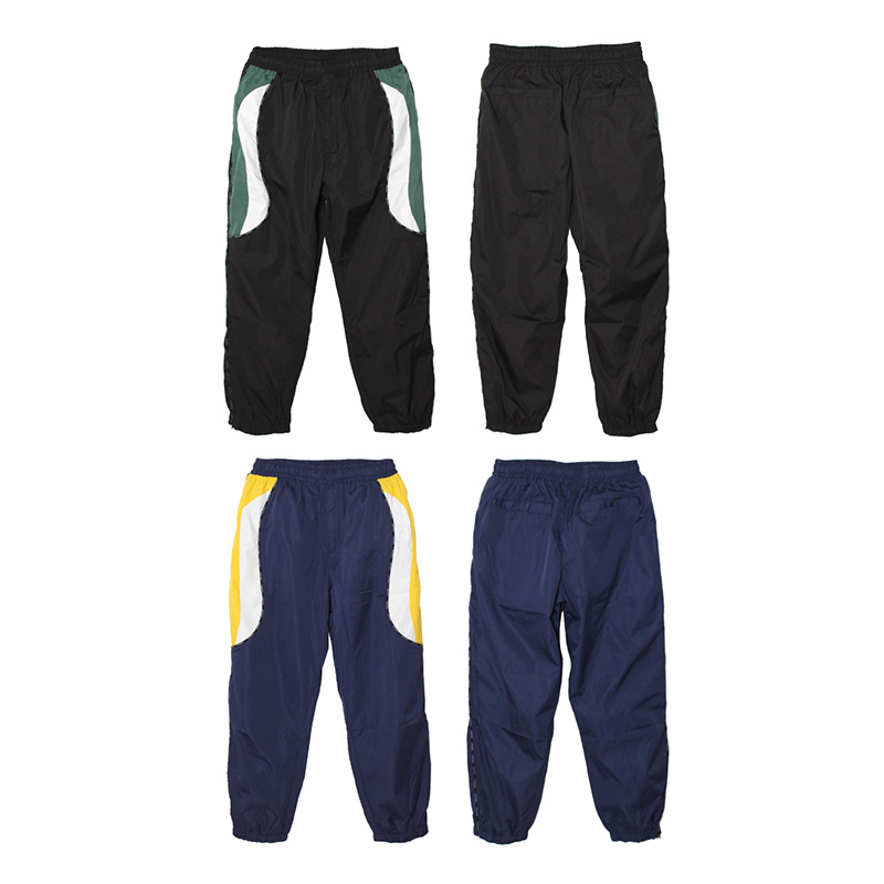 PIPING TRACK PANTS -NAVY-