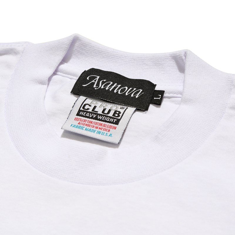 ROLLING PAPER TEE -WHITE-