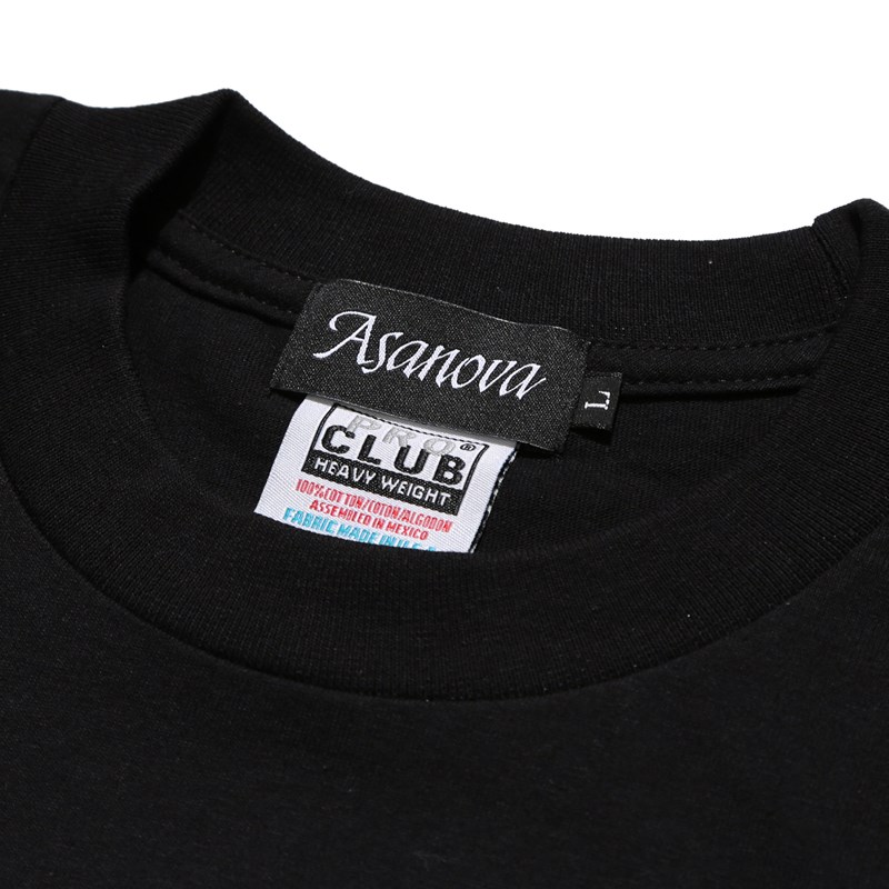 FLAG TEE -BLACK-